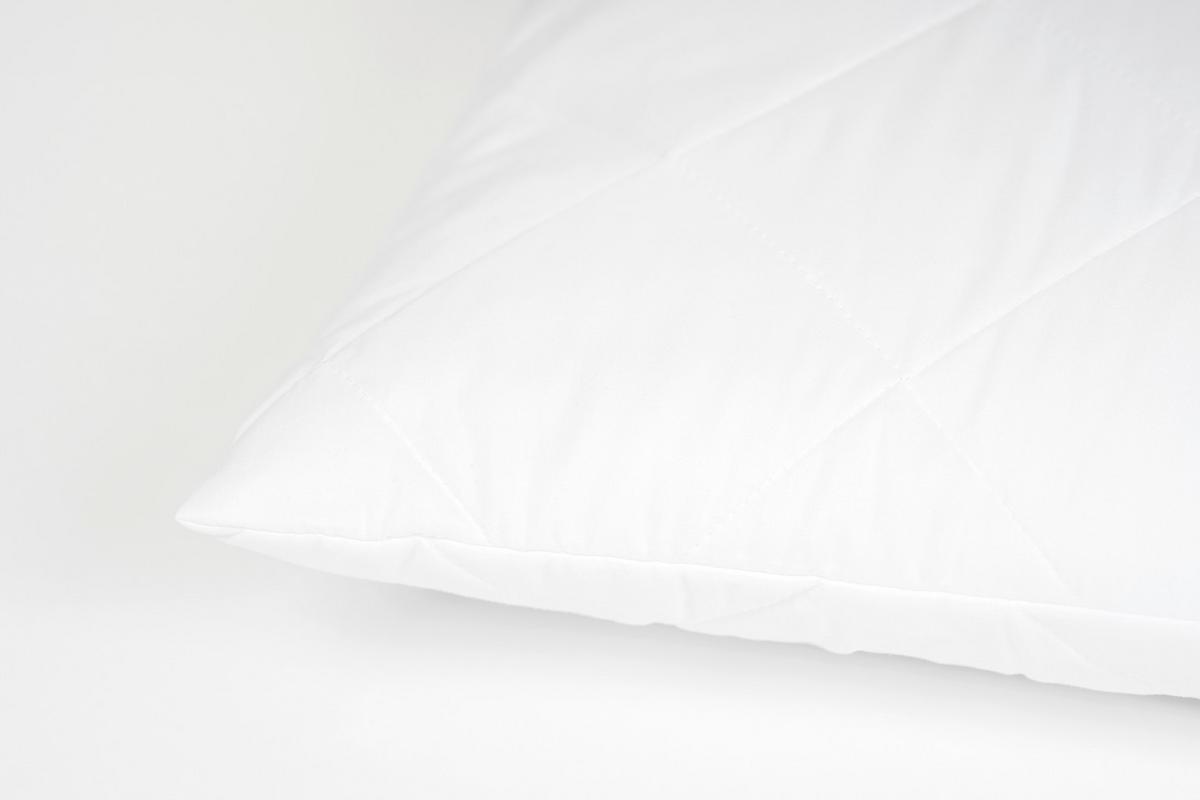 PODUSZKA POD GŁOWĘ OBJEKT 95°C - biały, Basics, tkanina (60/80cm)