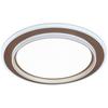 LED-TAKLAMPA PROL - vit/cappuccino, Modern, metall/plast (46/46/5cm) - Mömax