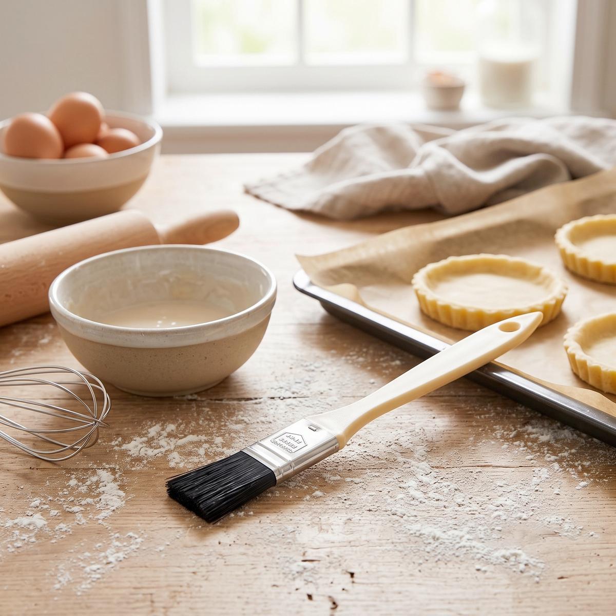 Backpinsel Bakery aus Kunststoff - Naturfarben, KONVENTIONELL, Kunststoff (2,5/20cm) - Zenker