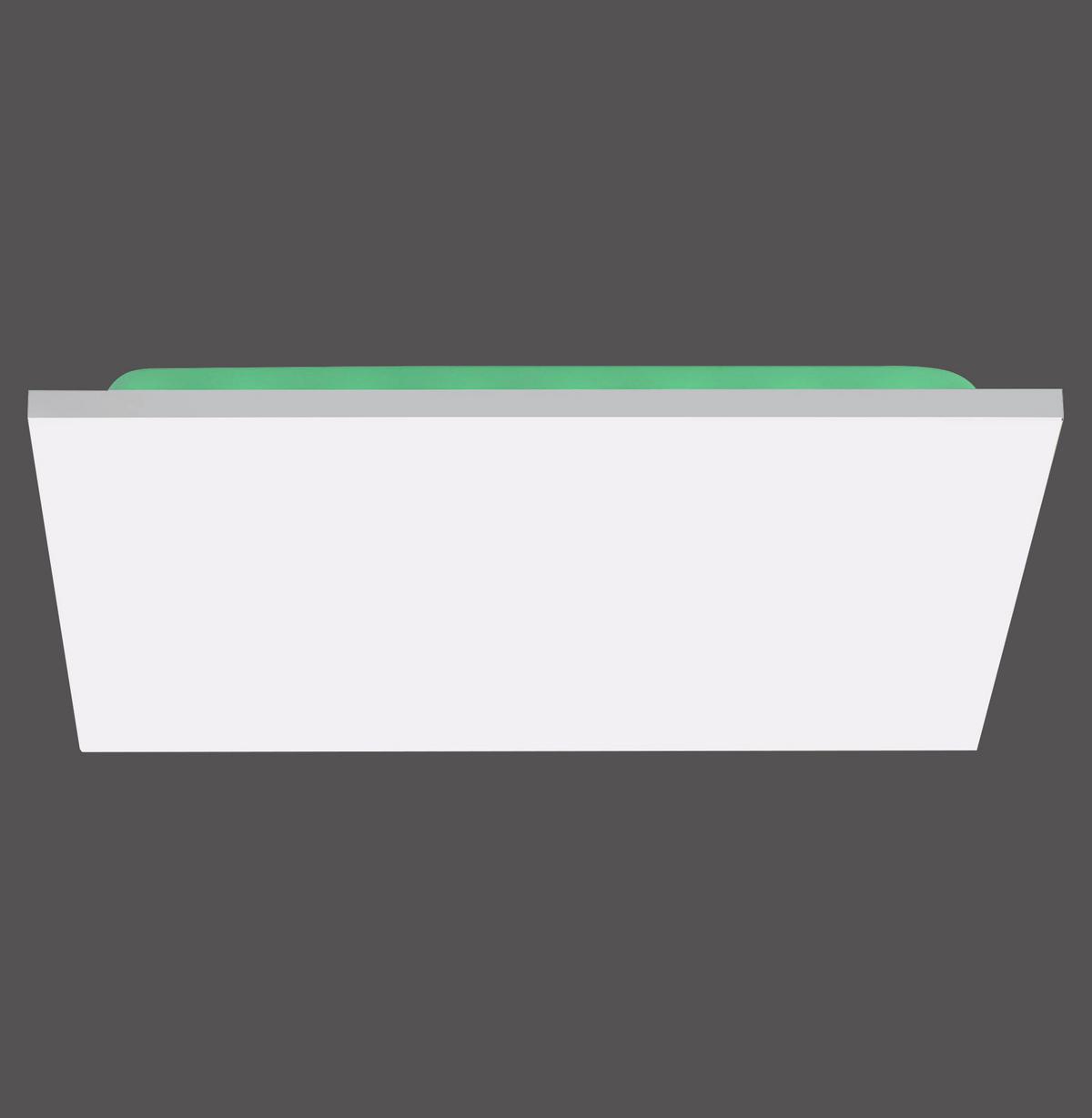 LED-Deckenleuchte Gustav 29 Watt - Weiß, Design, Kunststoff/Metall (45/45/7cm)