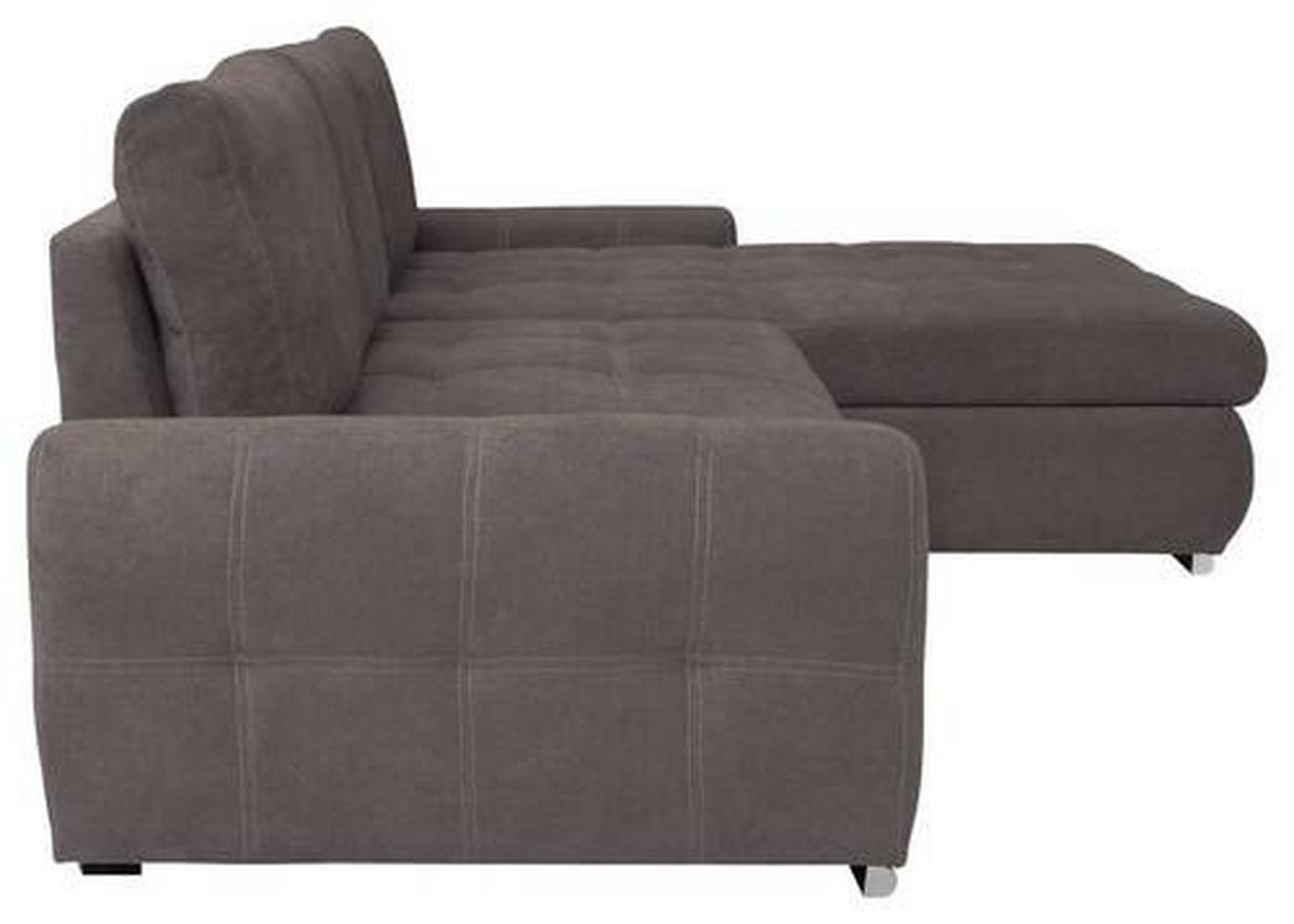 Coltar extensibil SOLAR - maro/alb, Design, textil (277/175cm) - Modern Living