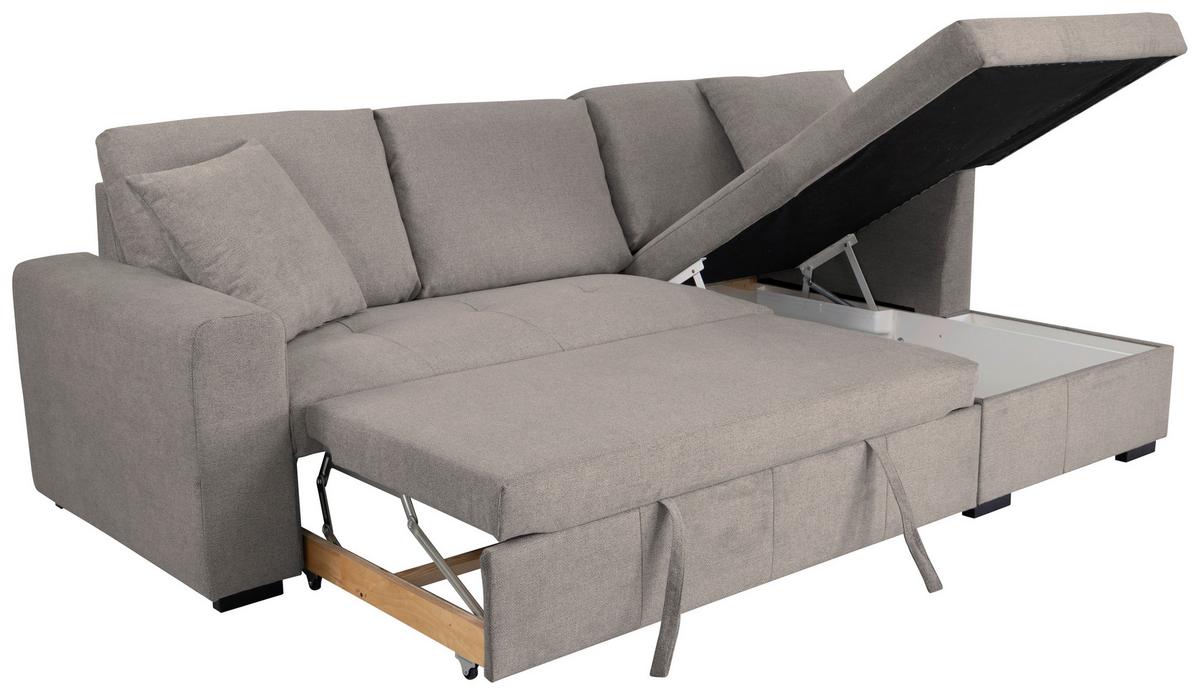 Coltar LUKAS - gri-maro, Trend, textil (239/158cm) - Modern Living