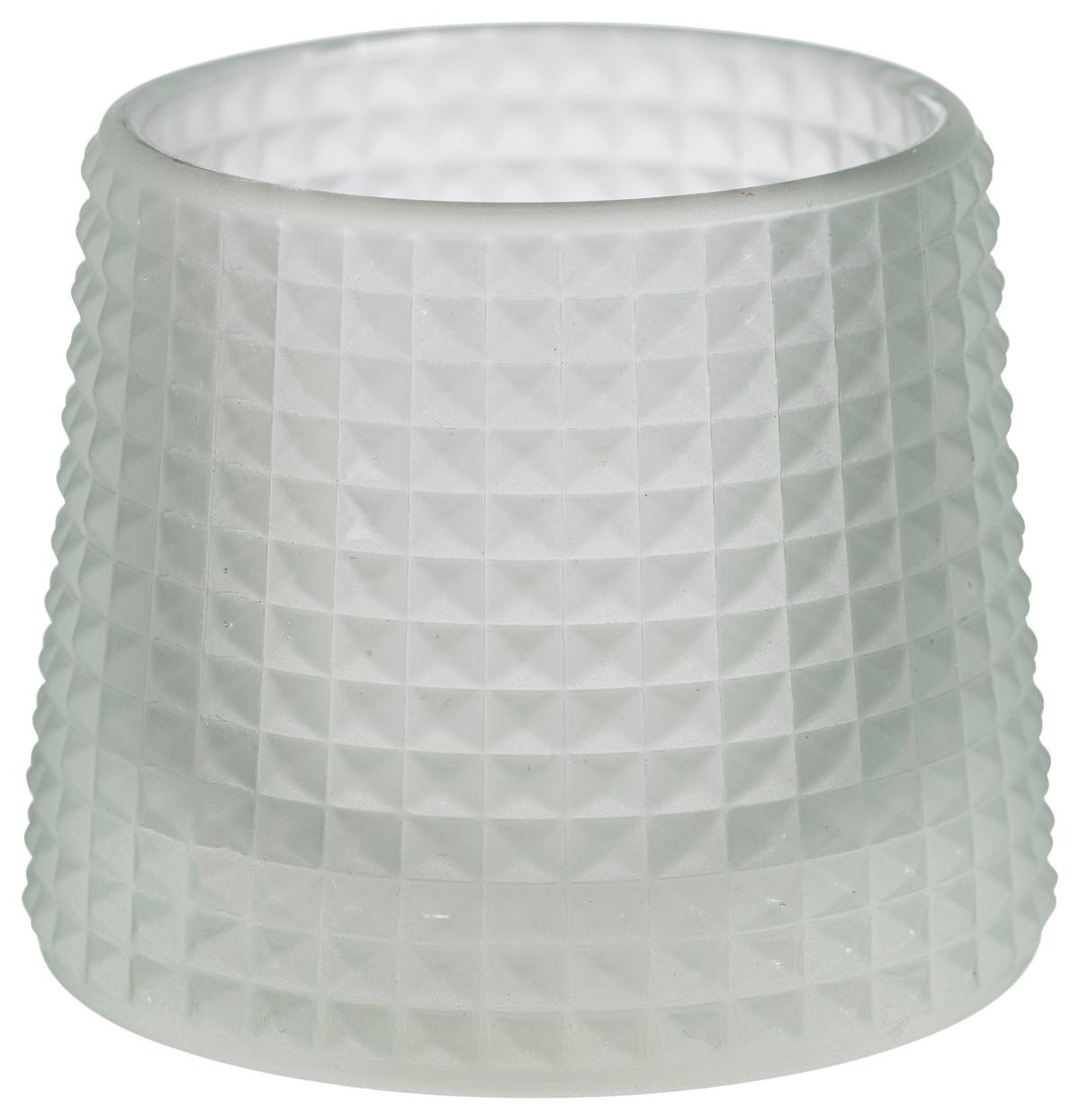 Teamécsestartó Tilburg I - zsályazöld/rózsaszín, Konventionell, Üveg (8,2/7cm) - Modern Living