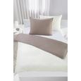 Bettwäsche BELINDA Creme/Sand 200x200cm - Sandfarben/Creme, Textil (200/200cm) - Premium Living Bettwäsche BELINDA Creme/Sand 200x200cm - Sandfarben/Creme, Textil (200/200cm) - Premium Living