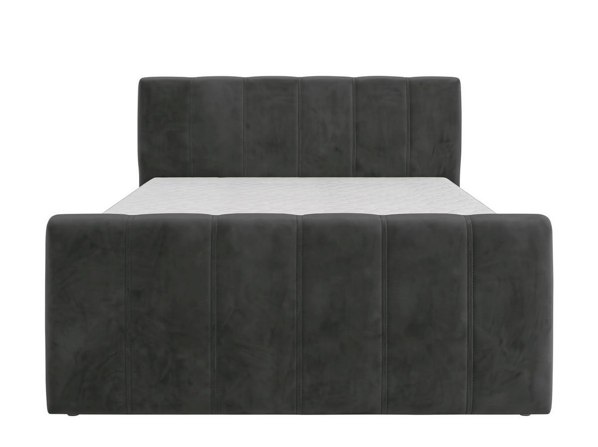 Boxbett Dana  Plus -Based- - Schwarz, Kunststoff/Textil (160/200cm) - Based