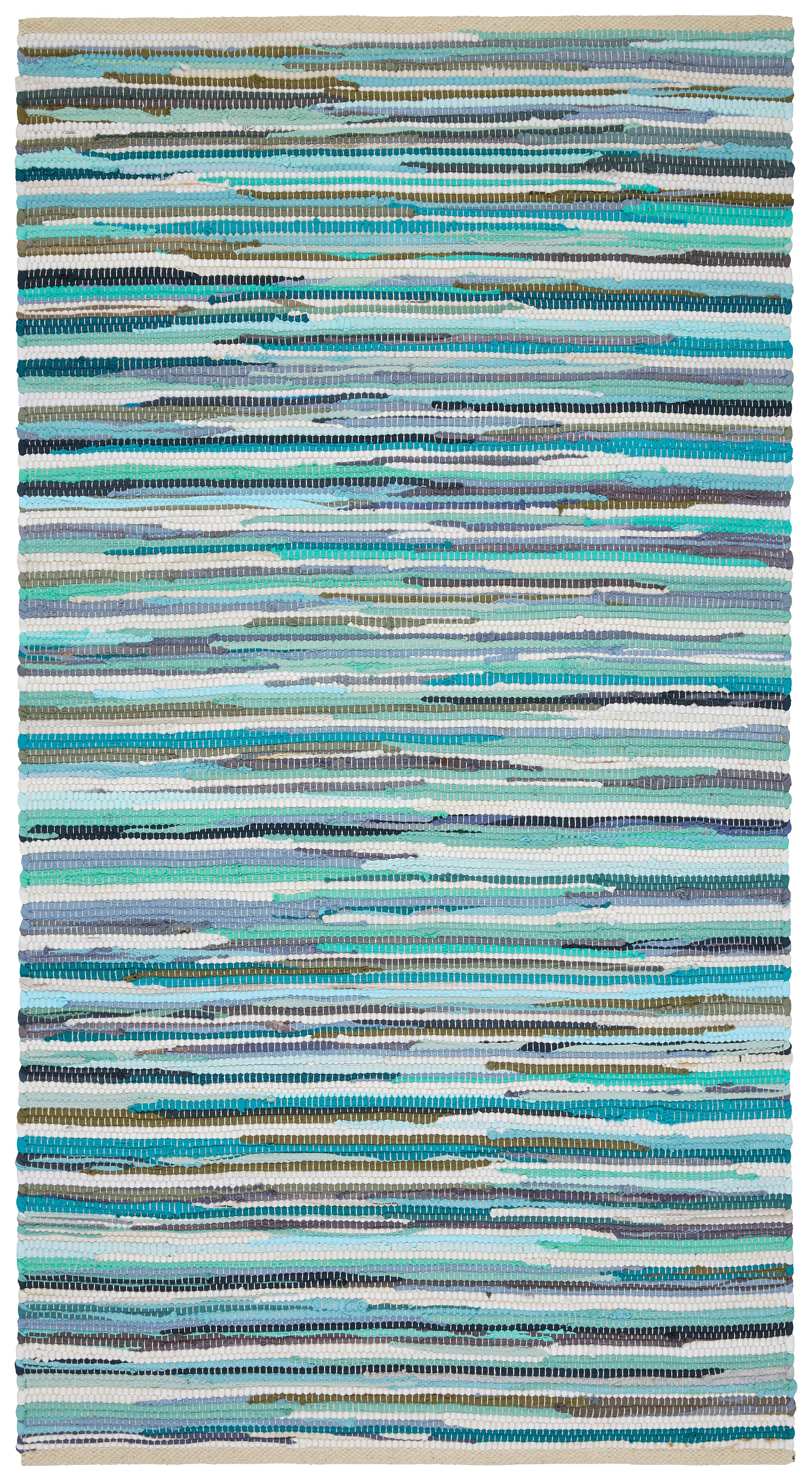 Covor țesut de mână Verona - albastru, Basics, textil (60/120cm) - Modern Living