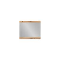 Ogledalo Turino - boje hrasta, Moderno, staklo/drvni materijal (86/72/2,2cm) - Modern Living