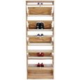 Omara Za Čevlje Sg 15-2 - hrast, Moderno, leseni material (58/170/18cm) - Mömax modern living