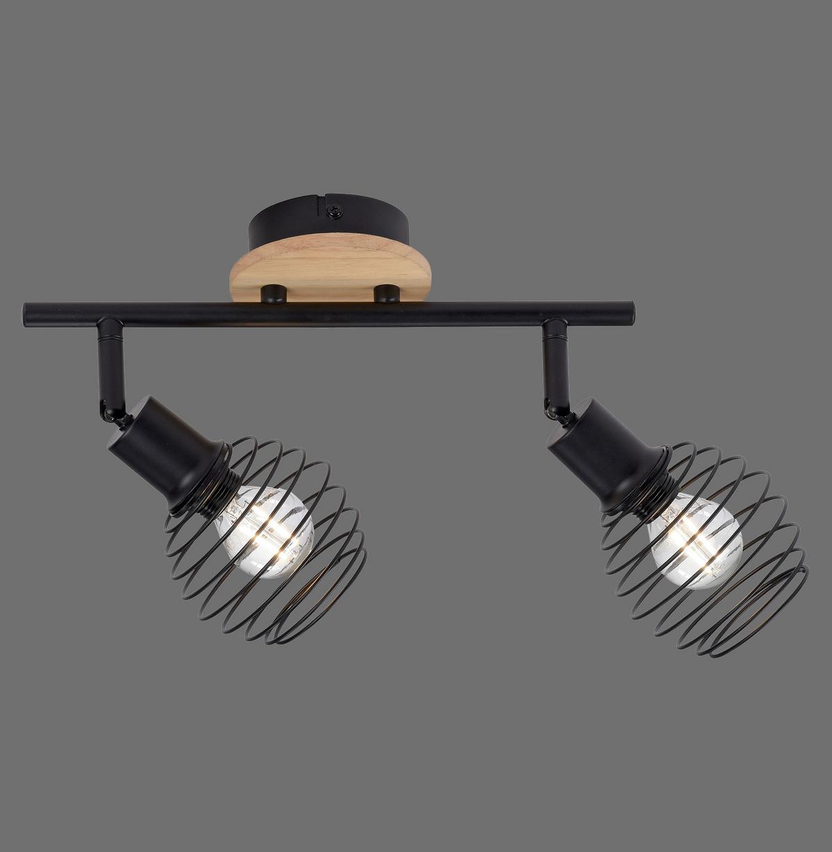 Wandleuchte 15922-79 max. 40 Watt - Natur, Holz/Kunststoff (50/22,6/23cm)
