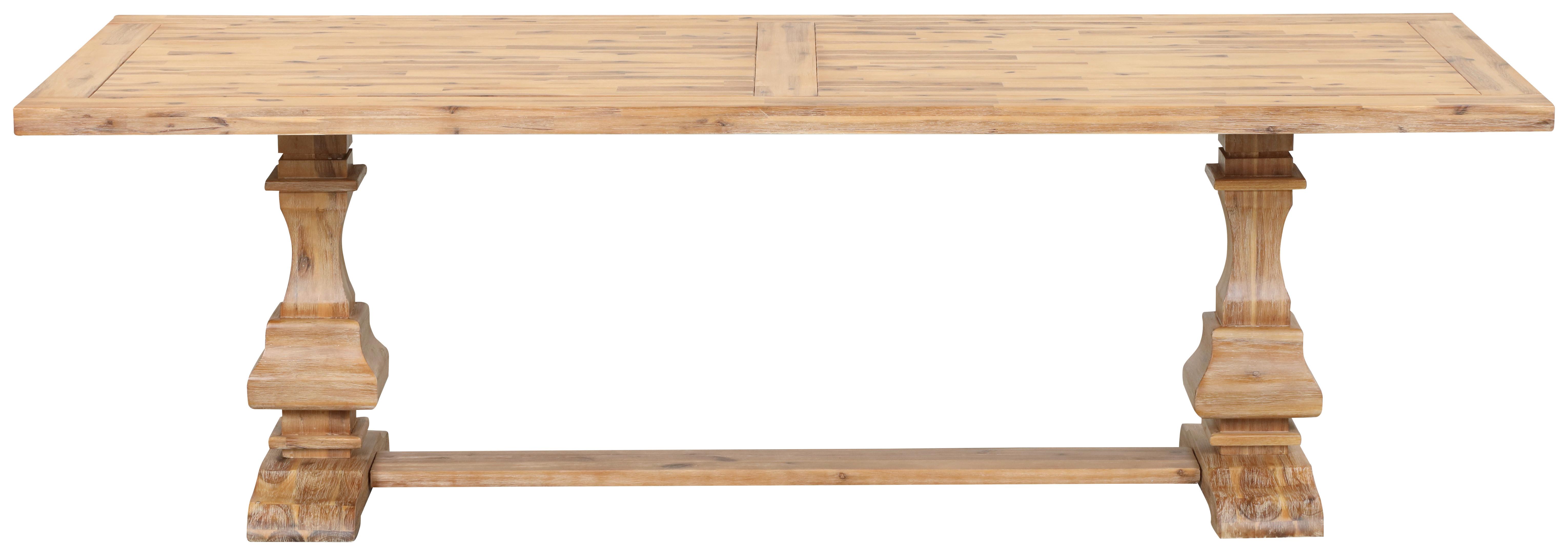 Esstisch in Akaziefarben - Akaziefarben, Lifestyle, Holz (240/100/77cm) - Zandiara