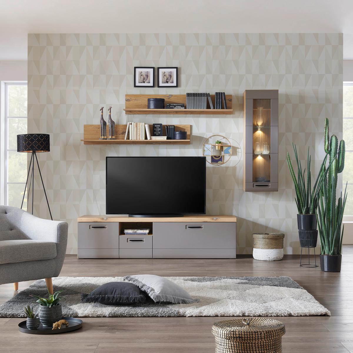 Poliță de perete Auris - Modern, material pe bază de lemn (135/25/25cm) - Modern Living