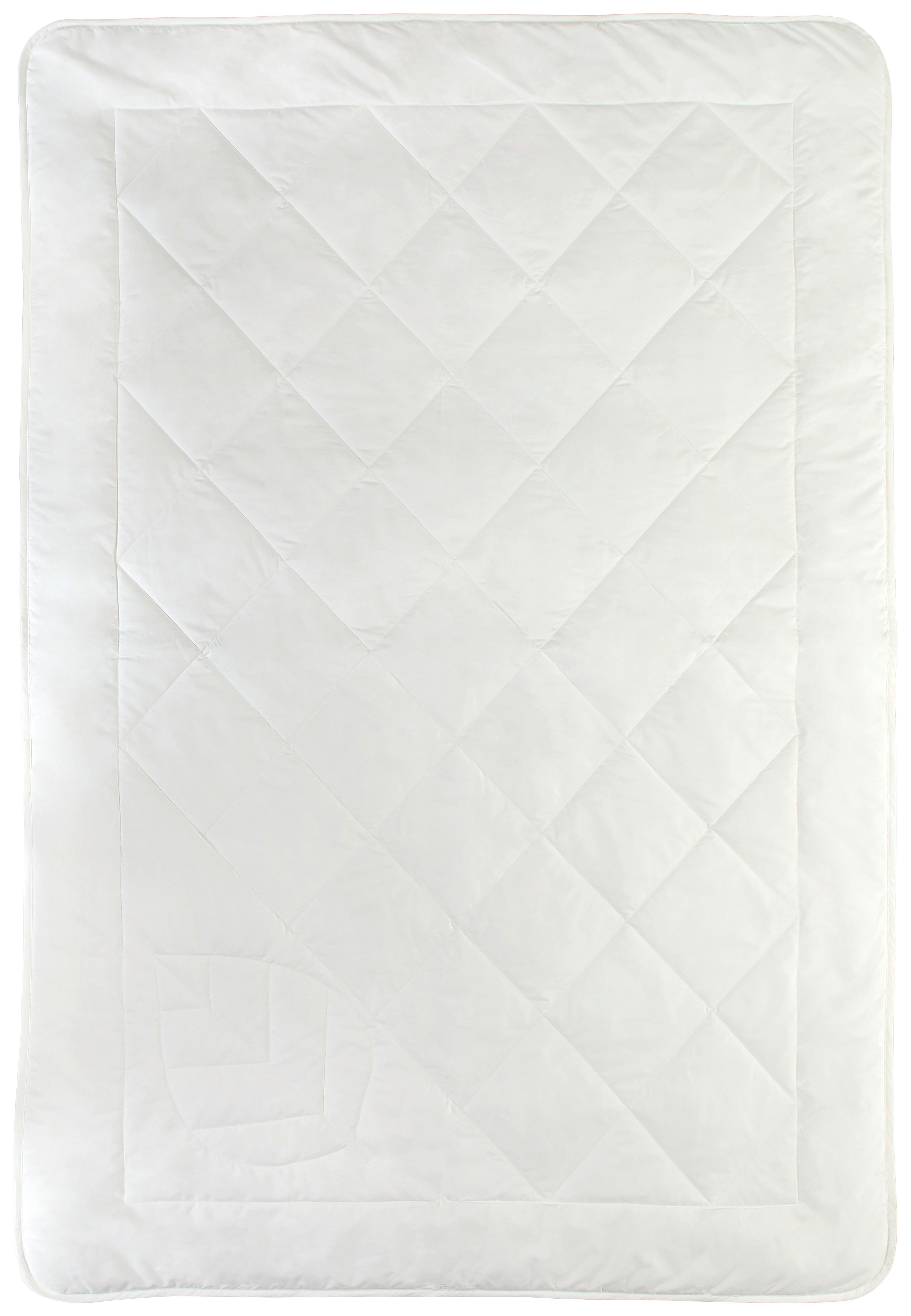 KOŁDRA LETNIA LIZARD - biały, Konventionell, tkanina (200/200cm) - Sleeptex