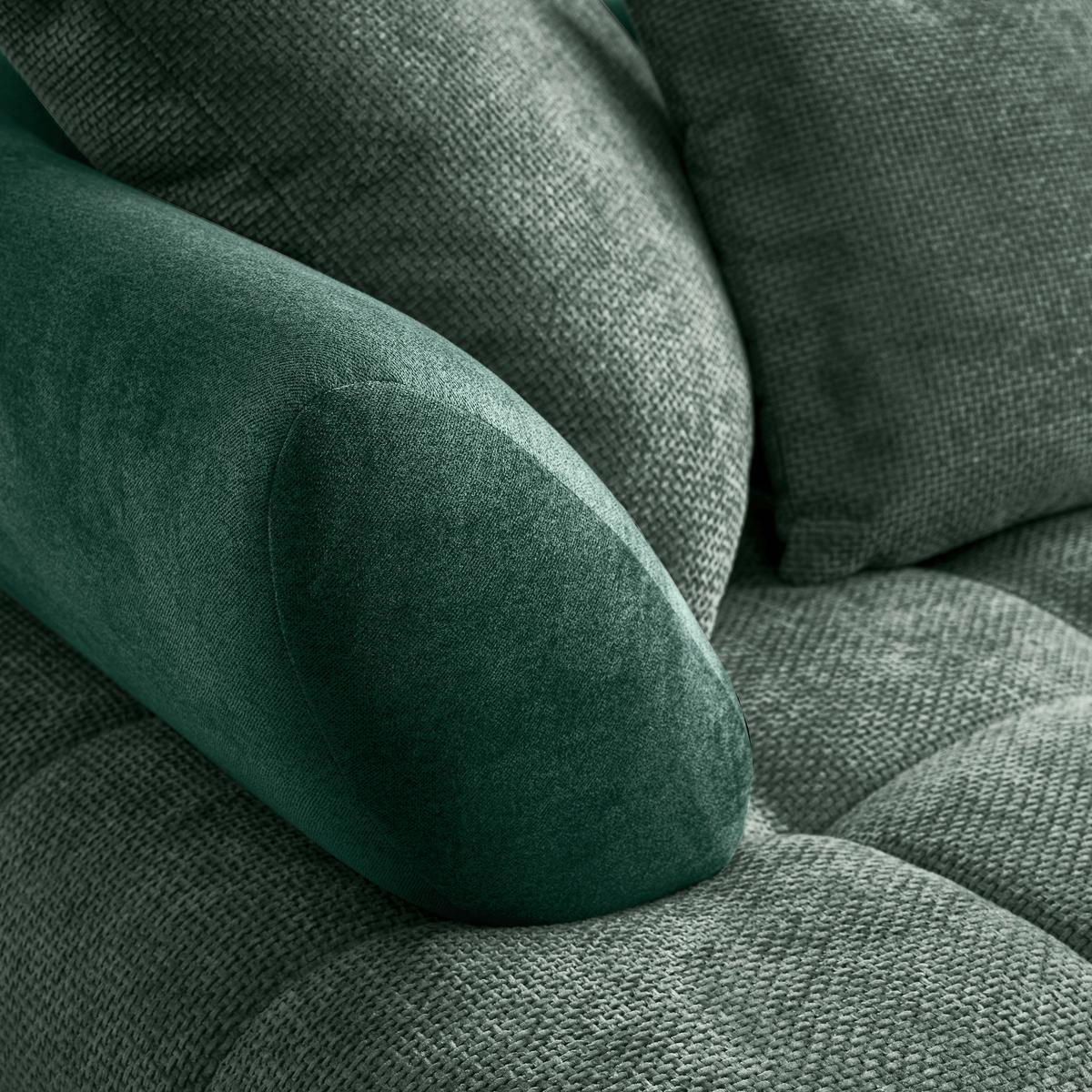 Coltar LARGO N - verde închis, Modern, textil (262/184cm) - Modern Living