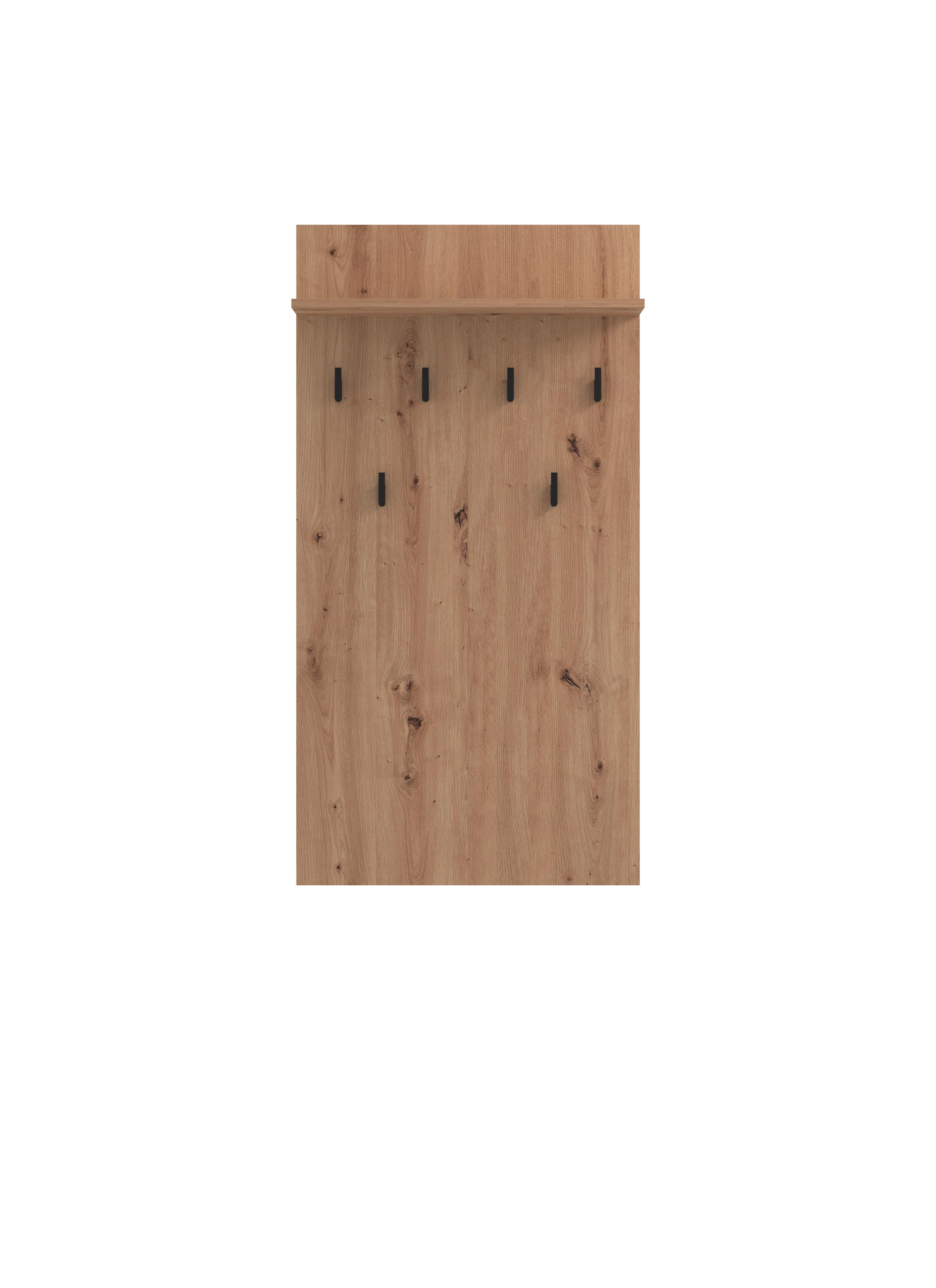 Előszobapanel Arran - Artisan tölgy, Basics, faalapú anyag (63/115/19,5cm) - Xora