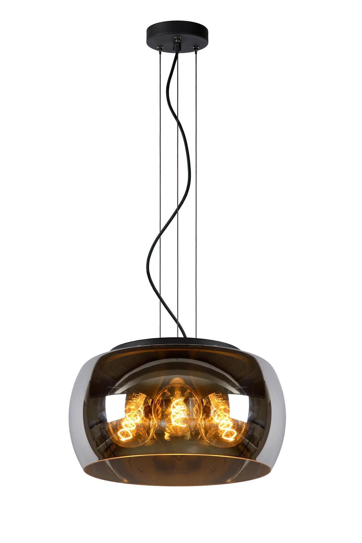 LAMPA ZWIESZANA 45401/40/65 OLIVIA - Design (40/40/156cm) - Lucide