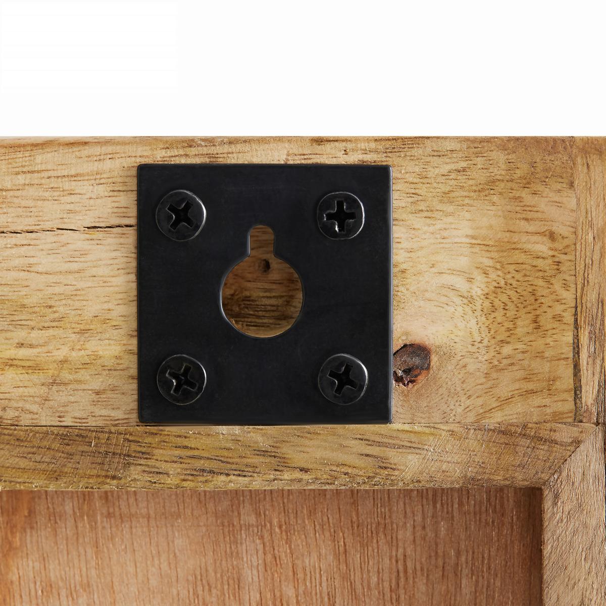 Spiegel Everest Naturfarben ca. 70x72,5x12cm - Naturfarben, Natur, Holz (70/72,5/12cm) - Mömax