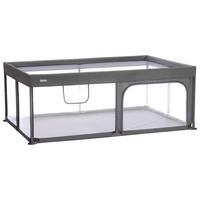 KOJEC NA KÓŁKACH 4050-17 RIO XL EXTRA GROSS - szary, Basics, tworzywo sztuczne/metal (180/120/68cm) - Fillikid