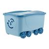 Box mit Deckel Kids Hellblau - Hellblau, Konventionell, Kunststoff (58/39/32cm) - Based