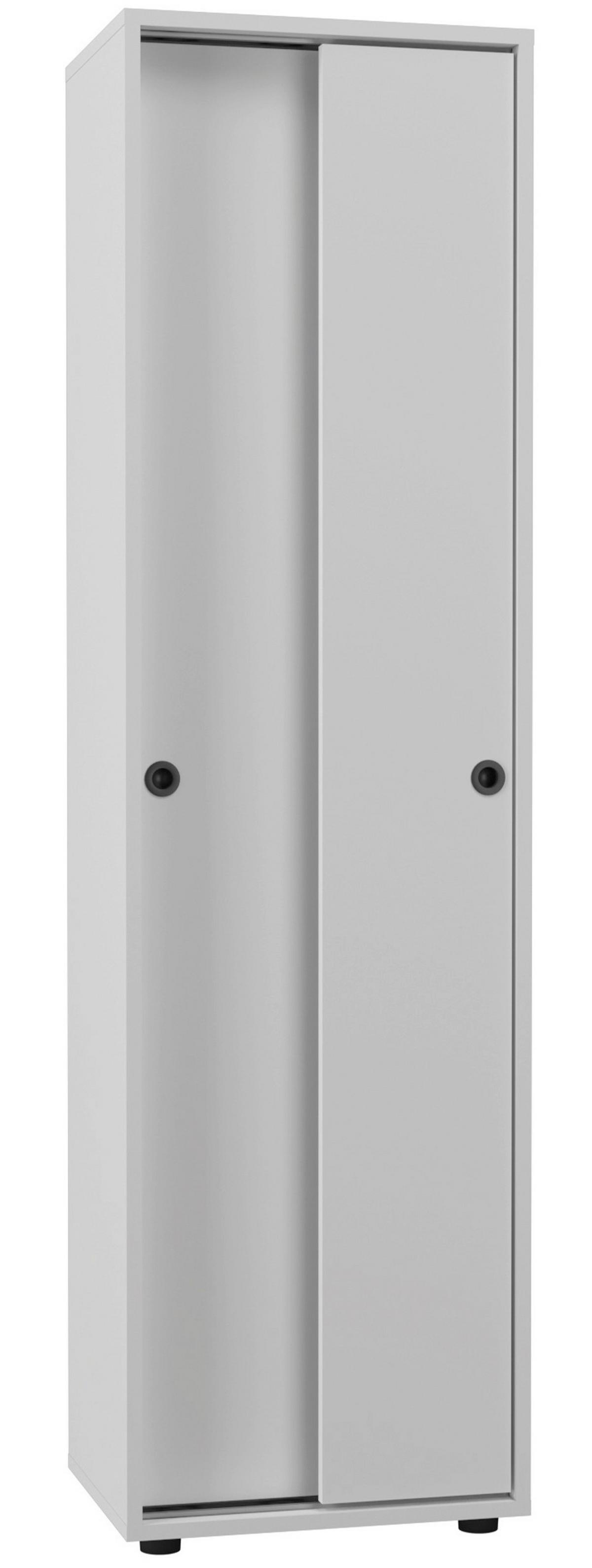 AKTENSCHRANK ULAS - Weiss, Design, Holzwerkstoff (49/168/38cm) - MID.YOU