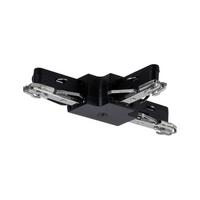 Schienensystem-Verbinder Urail in Schwarz - Schwarz, Design, Kunststoff/Metall (10,4/1,8/6,2cm) - Paulmann