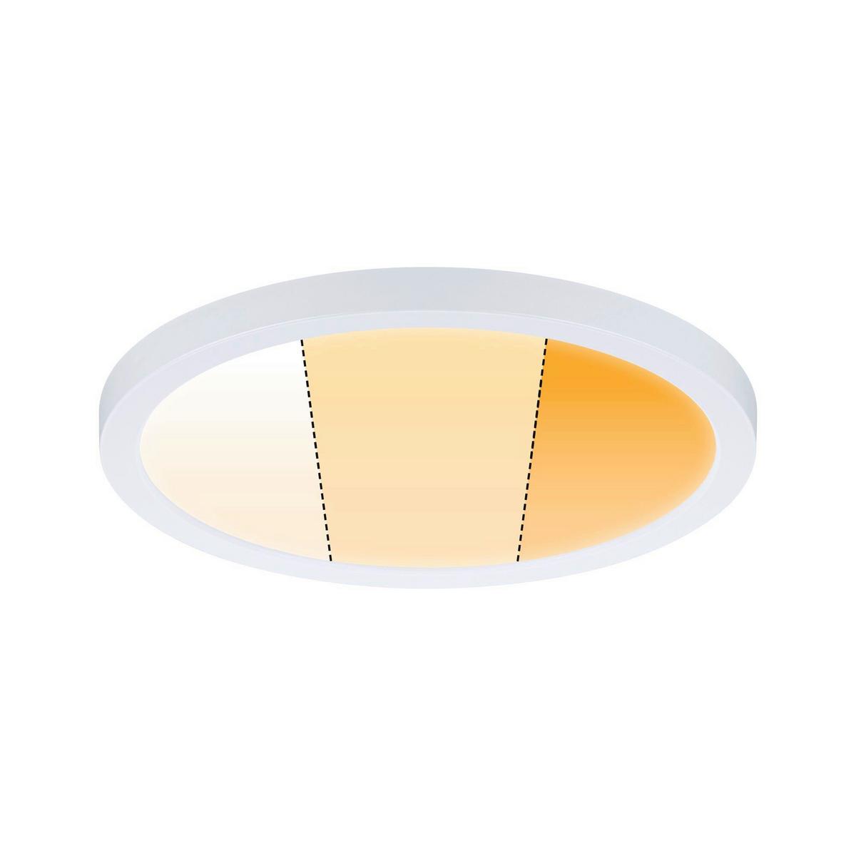 LED-Paneel Areo VariFit in Weiß max. 15 Watt - Weiß, Basics, Kunststoff (17,5cm) - Paulmann