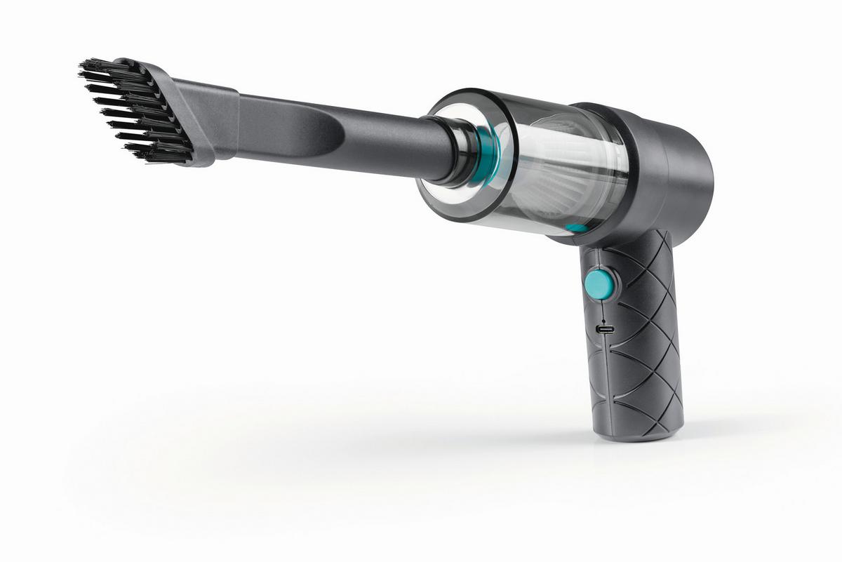 Akku-Handstaubsauger Cleanmaxx max. 40 Watt - Blau/Grau, Kunststoff/Metall (33,5/17,5/5,5cm)
