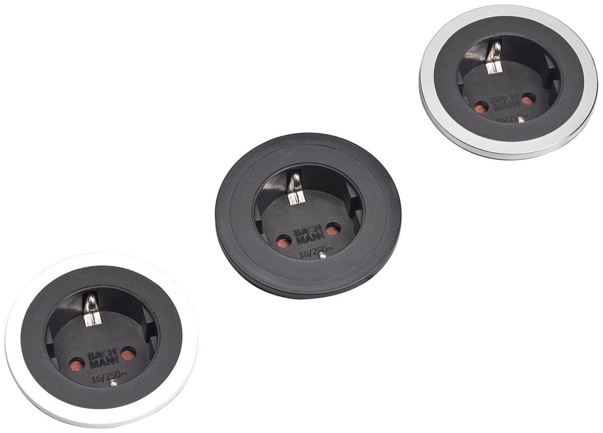 Steckdosenelement 4734197 in Schwarz - Schwarz, Kunststoff - HKT