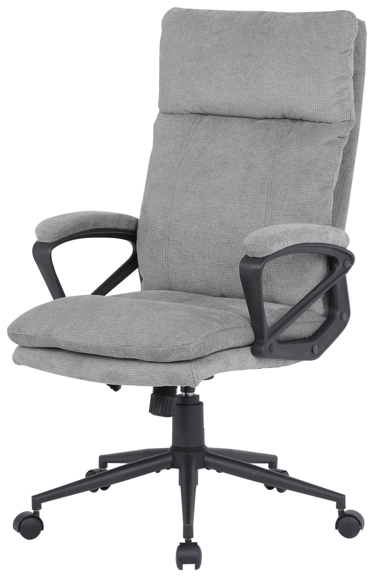 Uredska Stolica Anna 2 - siva/crna, Moderno, drvo/metal (63/122/68cm) - Modern Living