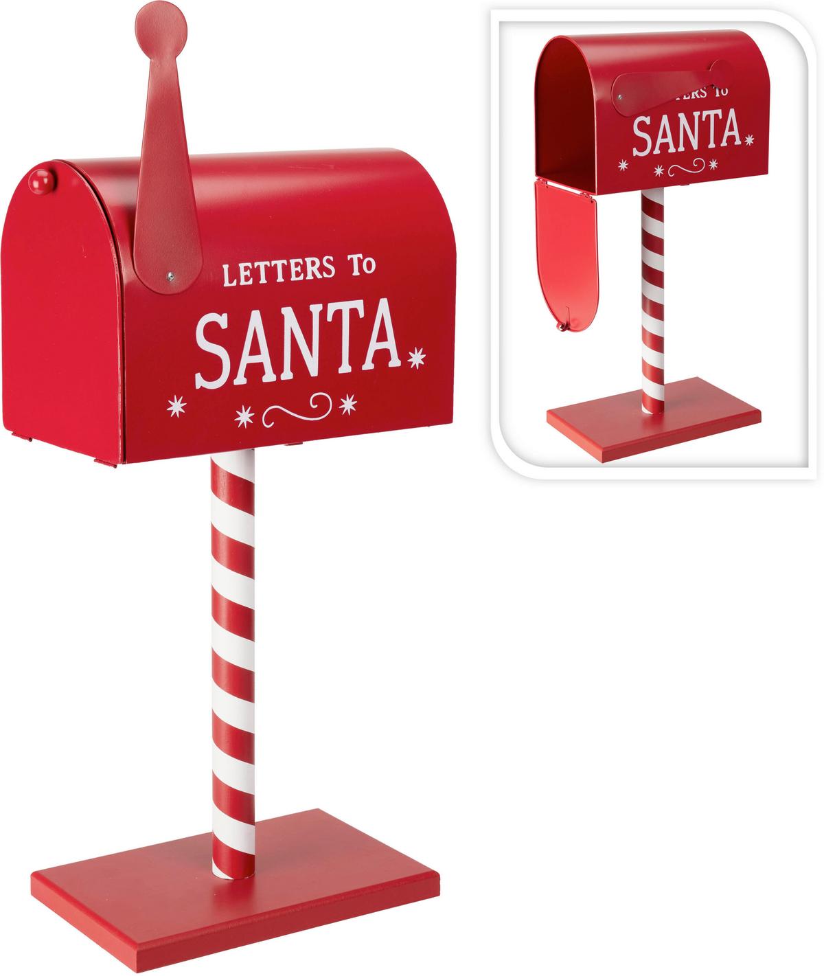 FIGURKA ŚWIĄTECZNA AAE444600 / CLASSIC CHRISTMAS - brązowy, Basics, metal (25/15.2/50.7cm)