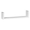 VÄGGHYLLA SET U-BORD -SB- - vit, Klassisk, trämaterial (42-32-22/9,5/10-8,5-7cm) - Mömax