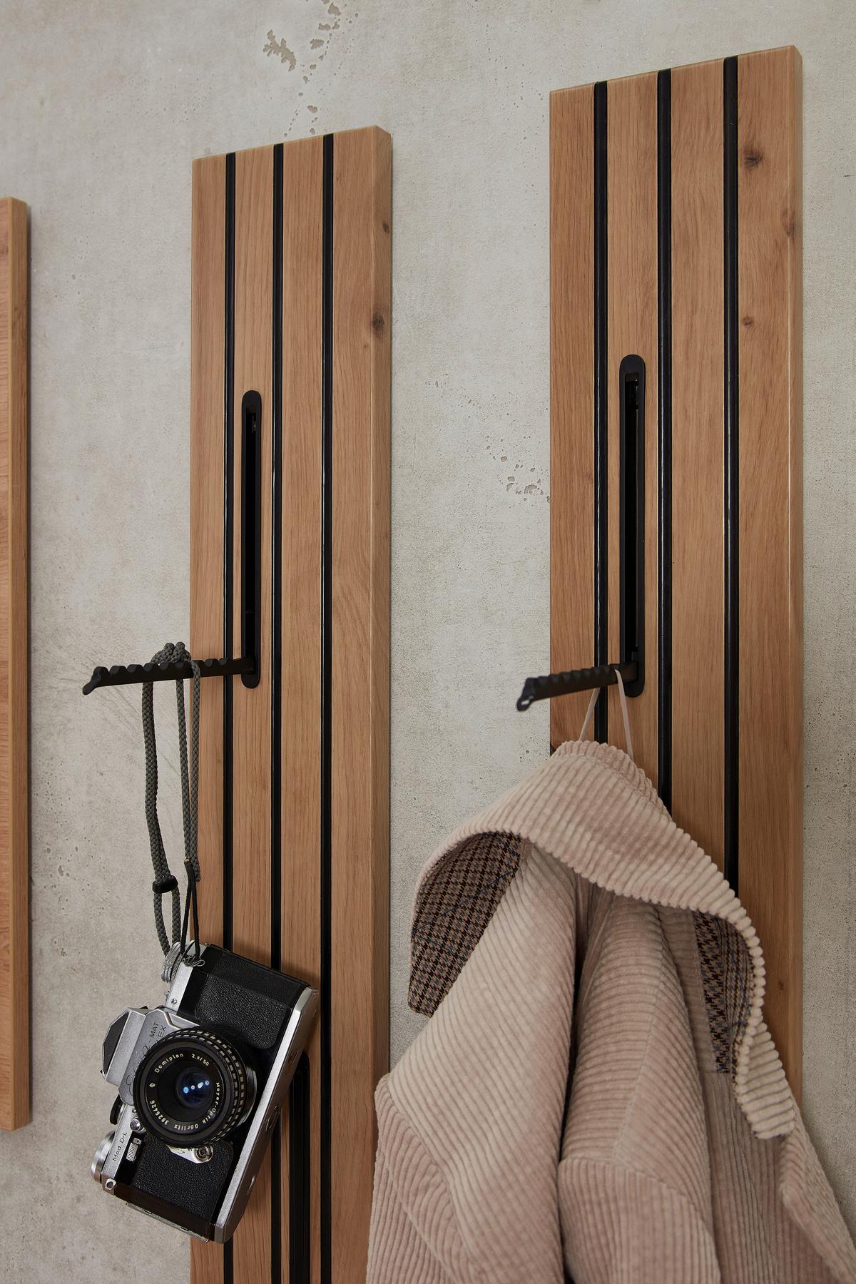 PRZEDPOKÓJ DIANA - biały/dąb artisan, Design, materiał drewnopochodny (255/179/37cm) - Voleo