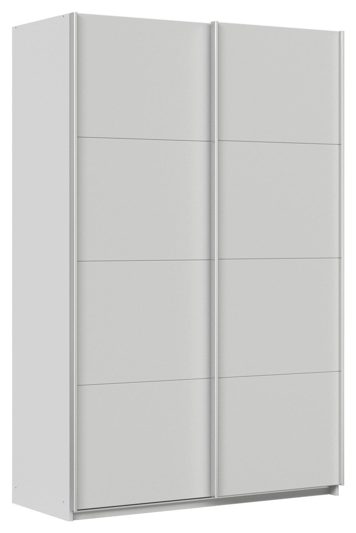 DULAP USI CULISANTE FELDKIRCH - gri deschis, Modern, material pe bază de lemn (136/210/62cm)