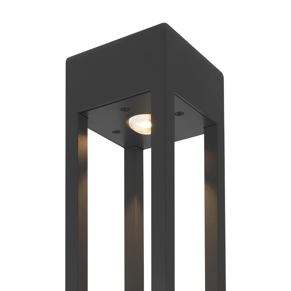 WEGELEUCHTE ELBE - Graphitfarben, Basics, Metall (11/200/11cm) - MAYTONI