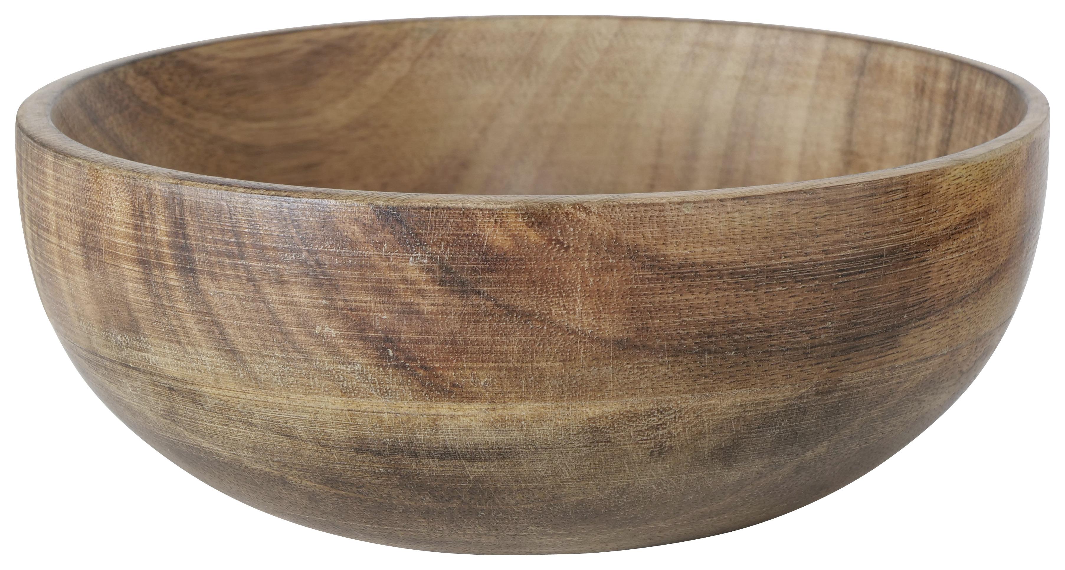 Okrasna Skleda Lamira Ii -Paz- - naravne barve, Trendi, les (23/9cm) - Premium Living