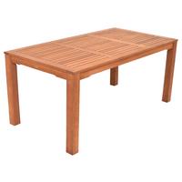 Vrtna Miza Leni, 170x90cm, Masivno - rjava, Konvencionalno, les (170/90/74cm) - Gardenson