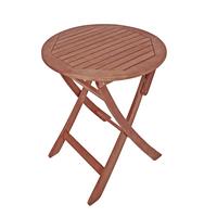 Gartenklapptisch Stockholm Holz - Braun, Basics, Holz (70/73/70cm) - Gardenson