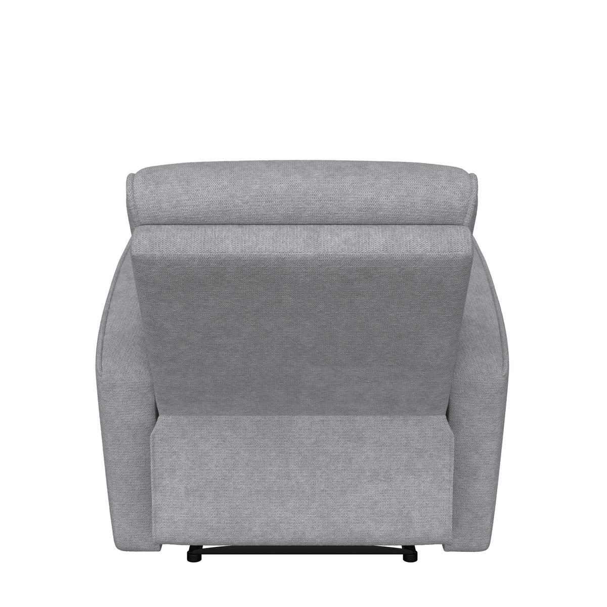 Fotoliu pentru televizor LEON - gri închis, Basics, plastic/lemn (80/102/96cm) - Ondega