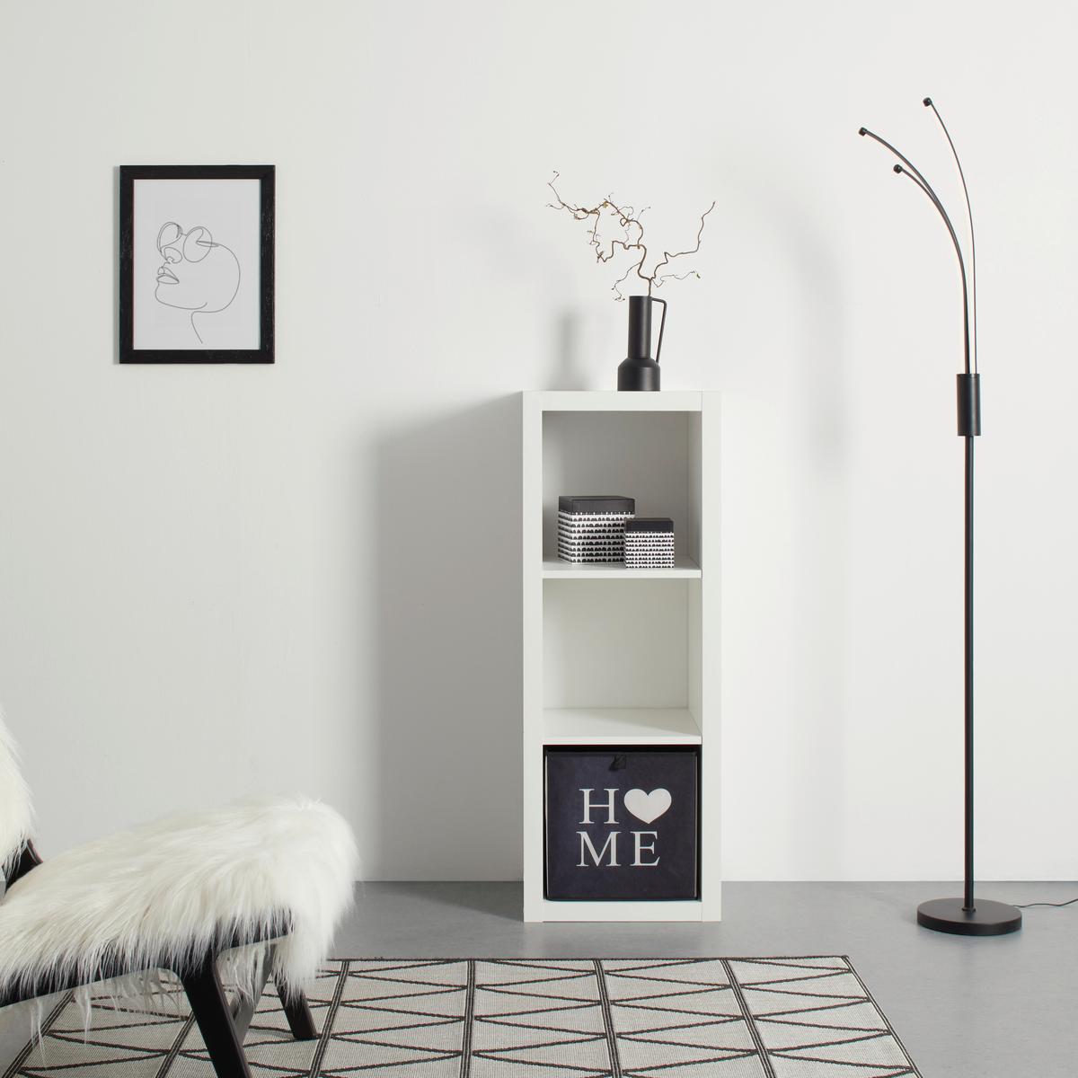 Separator de cameră Style - alb, Konventionell, material pe bază de lemn (42/112/38cm) - Modern Living