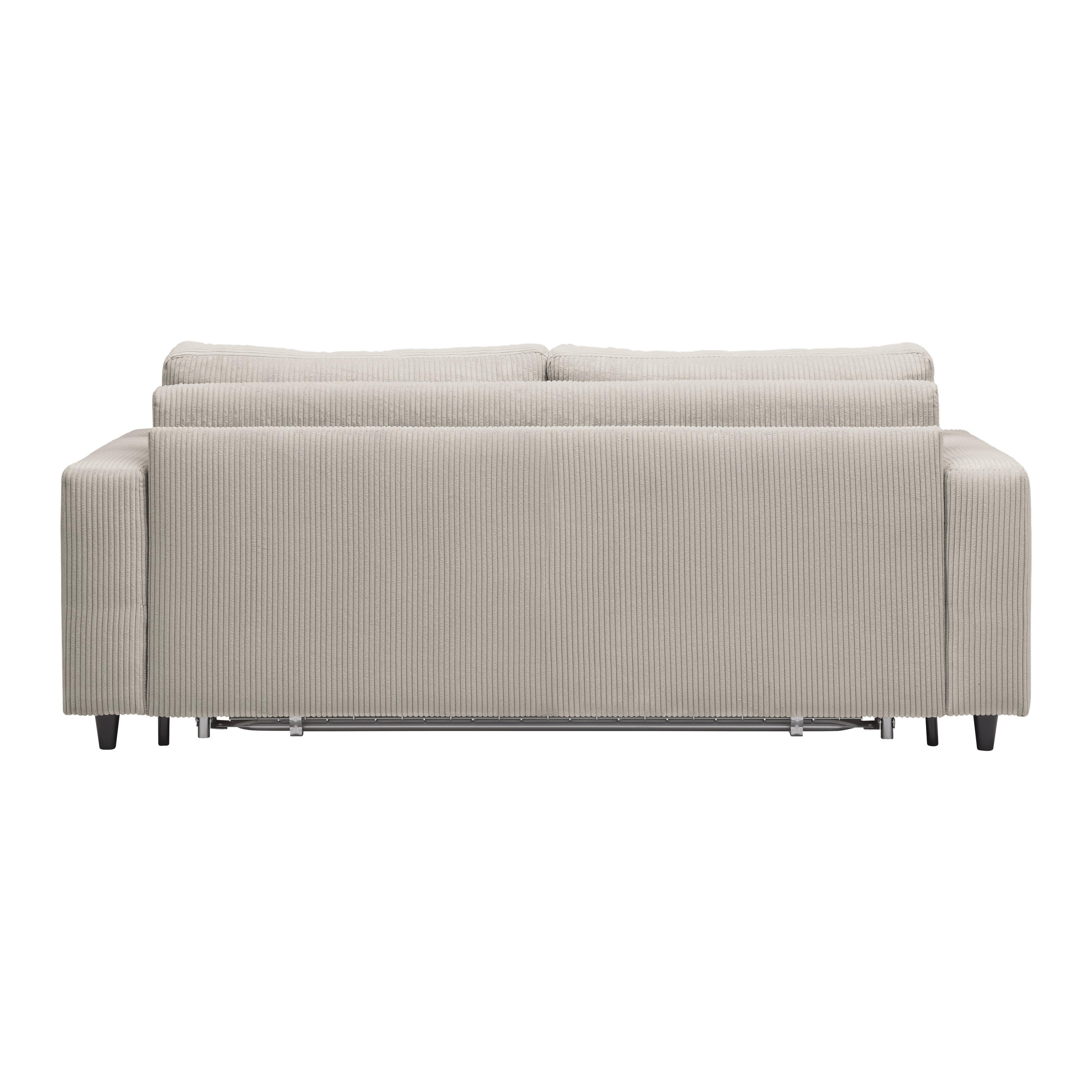 BÄDDSOFFA AGNETA -BASED- - svart/taupe, Modern, trä/textil (200/83/97cm) - Based