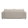 BÄDDSOFFA AGNETA -BASED- - svart/taupe, Modern, trä/textil (200/83/97cm) - Based