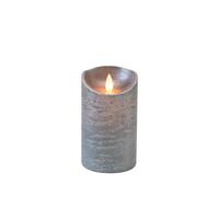 ŚWIECA LED 675833 - taupe, Basics, tworzywo sztuczne/materiały naturalne (7,5qm)