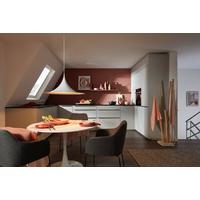 Einbauküche Plus in Grau / Platinfarben - Platinfarben/Grau, MODERN, Holzwerkstoff - Nolte Küchen