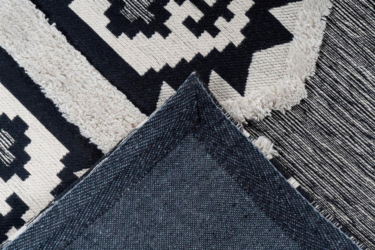 FLACHWEBETEPPICH ETHNIE 300 GRAU 160CM X 230CM - Grau, Design, Textil (160/230cm) - Kayoom