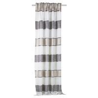 Fertigvorhang Walter Grau/Taupe ca. 140x175cm - Taupe/Bernsteinfarben, Design, Textil (140/175cm) - Schmidt W. Gmbh