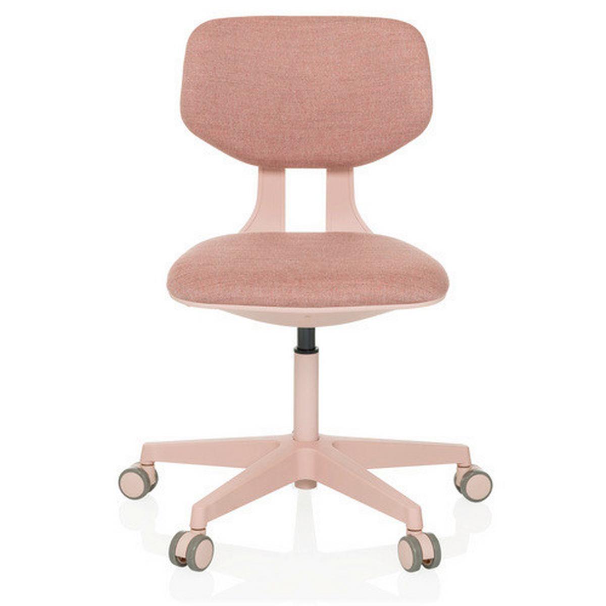 Otroški Vrtljivi Stol Kid Colore, Roza - roza, Moderno, umetna masa/tekstil (51/72- 87/51cm) - MID.YOU