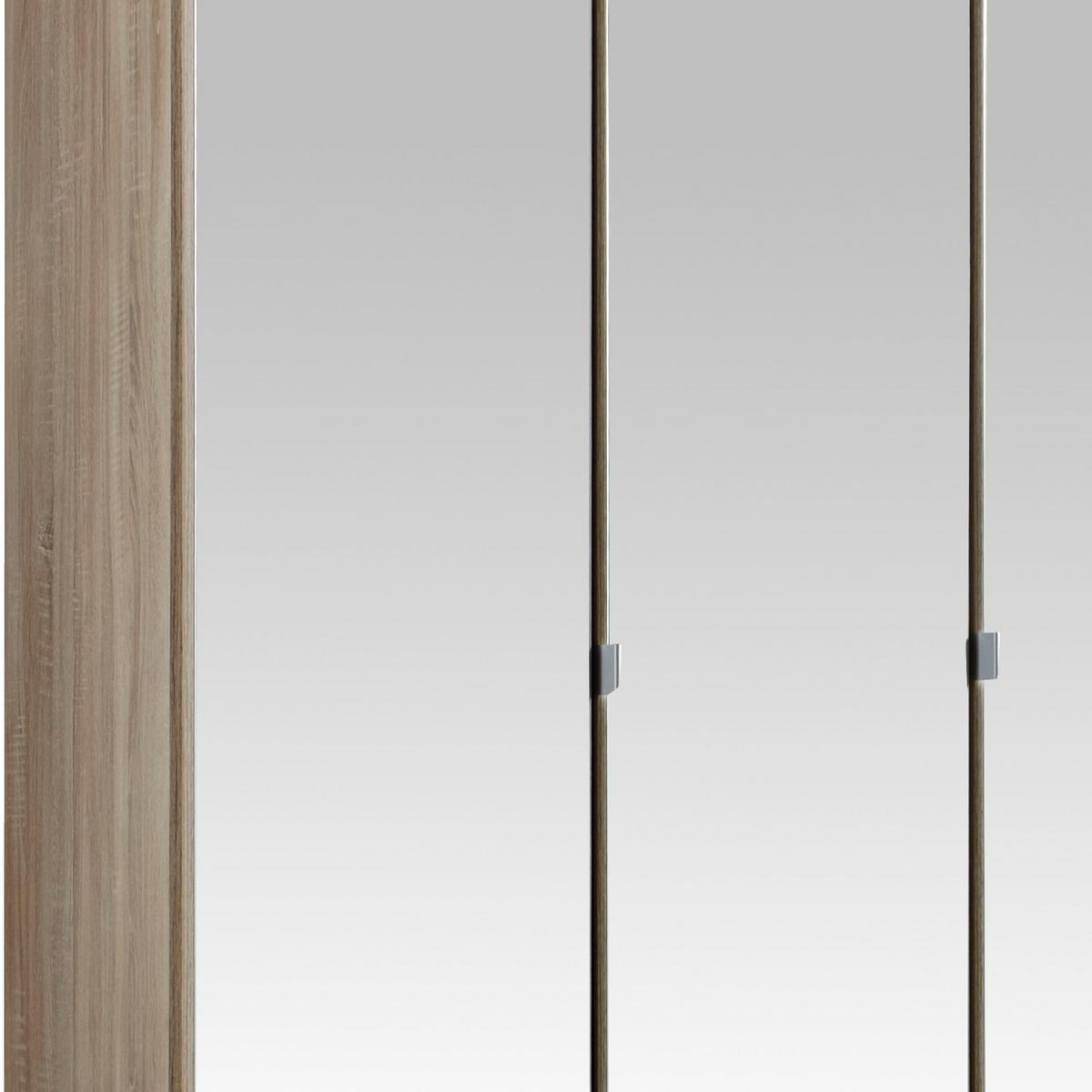 Ormar S Klasičnm Vratima Imago - boje hrasta/boje aluminija, Konvencionalno, staklo/drvni materijal (135/199/58cm) - Modern Living
