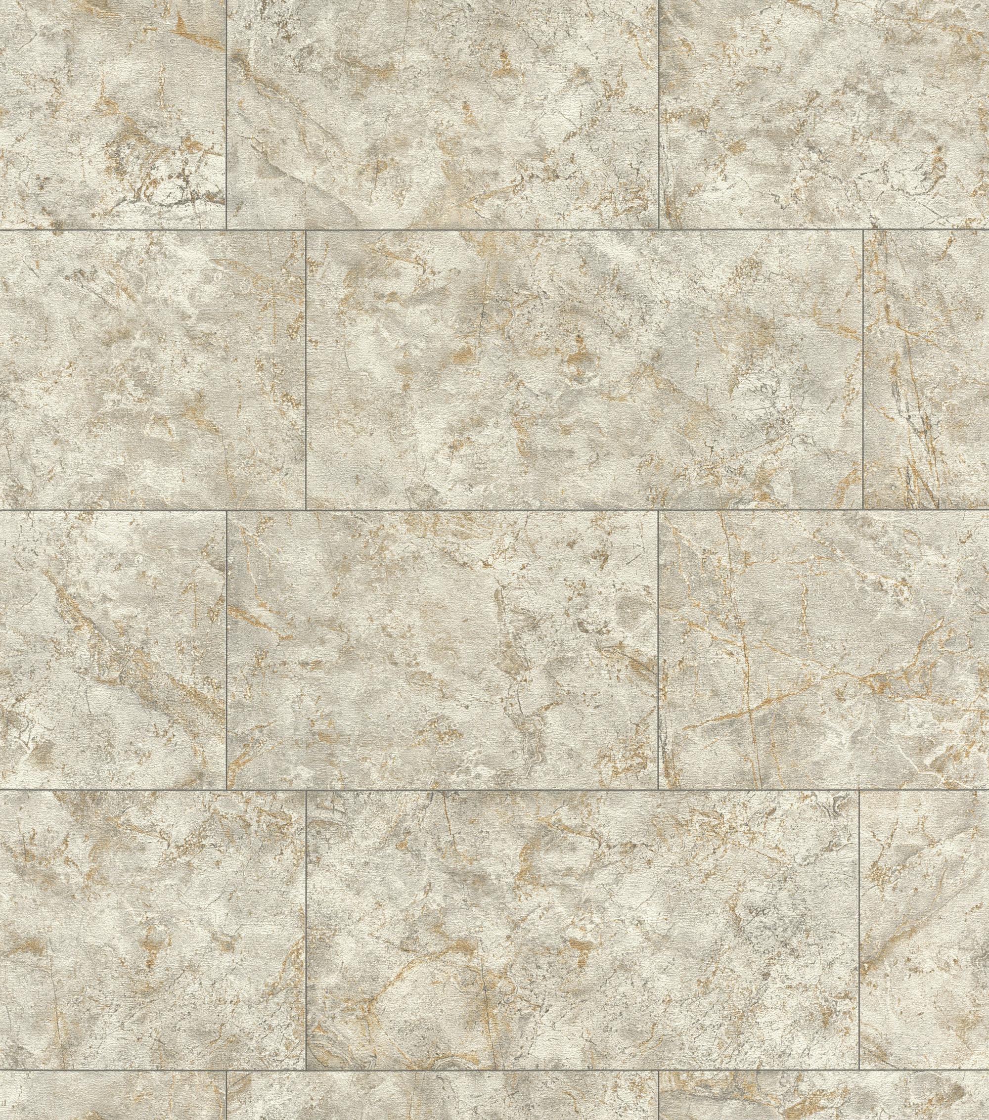 Tapete Luxora Grau - Grau, Natur, Textil (600/53cm) - Tesa