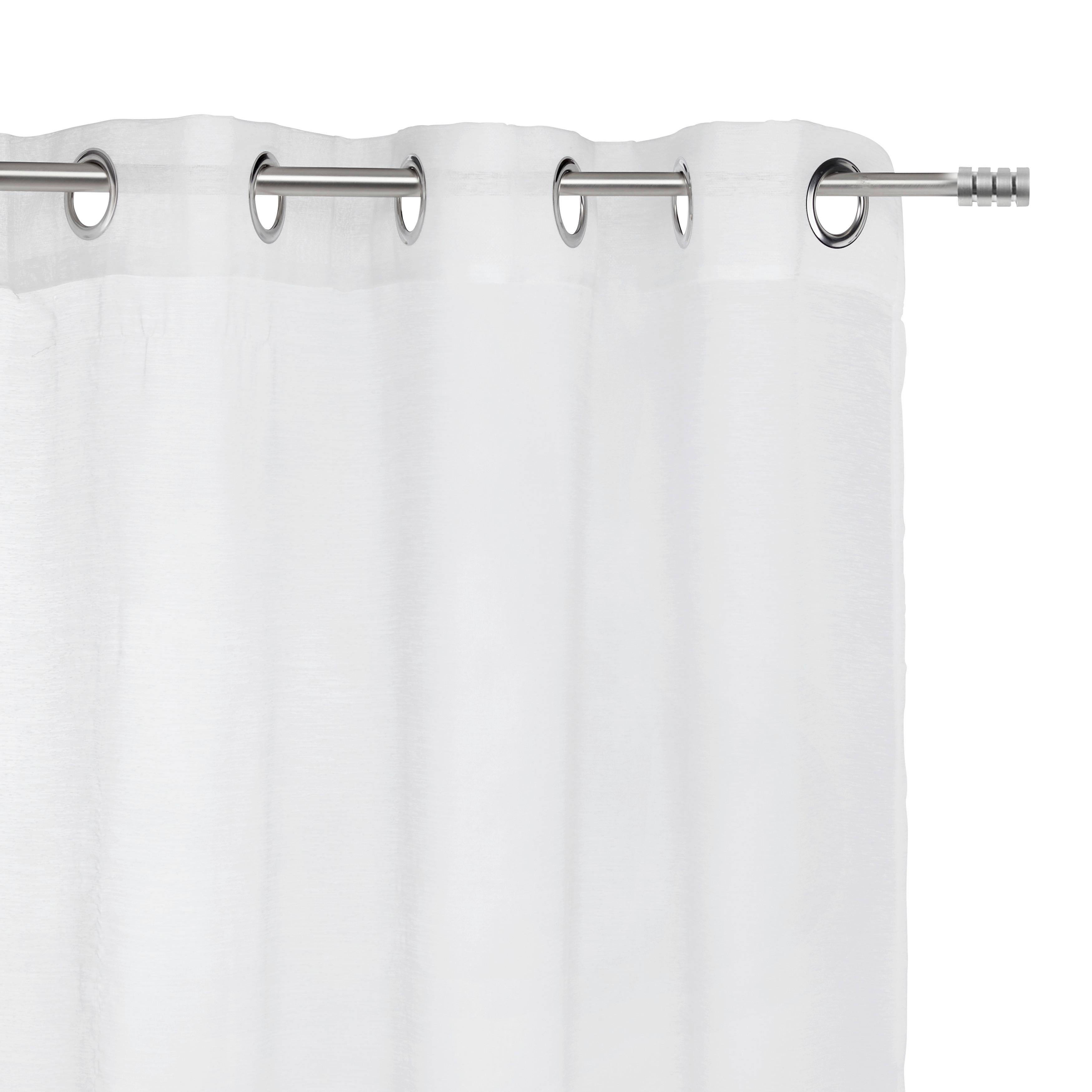 ÖLJETTLÄNGD DOLLY -AKT- - vit, textil (140/245cm) - Modern Living