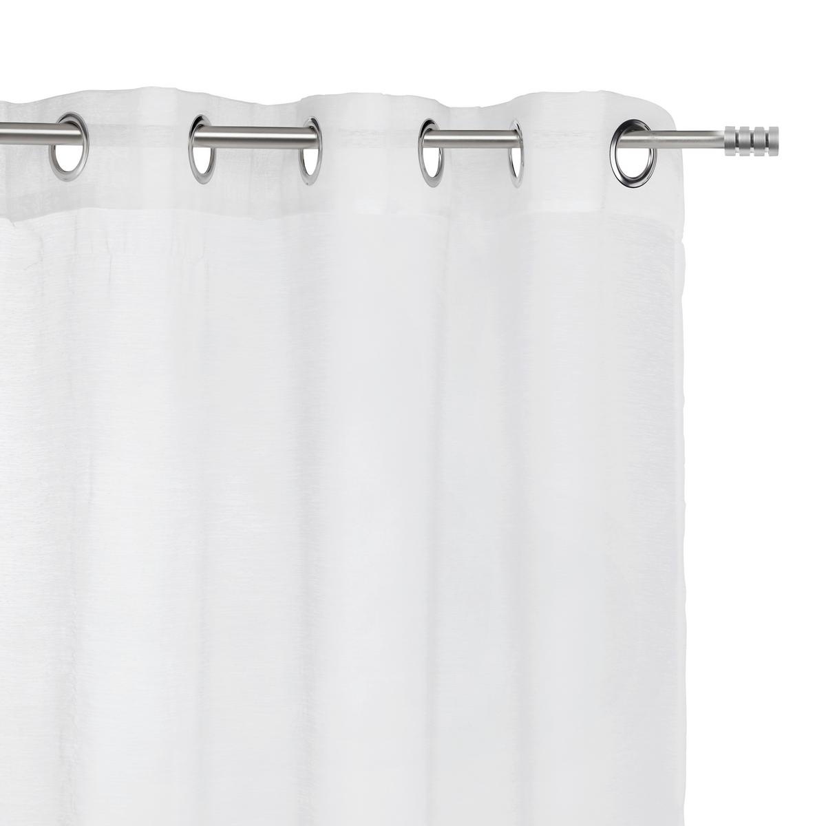 Ösenschal Dolly ca. 140x245cm - Weiß, Textil (140/245cm) - Modern Living