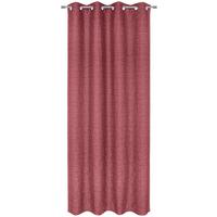 ZASŁONA NA PRZELOTKACH SAN MARCO - jagodowy, Basics, tkanina (135/245cm) - Esposa